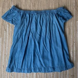 Anthropologie Off the Shoulder Top